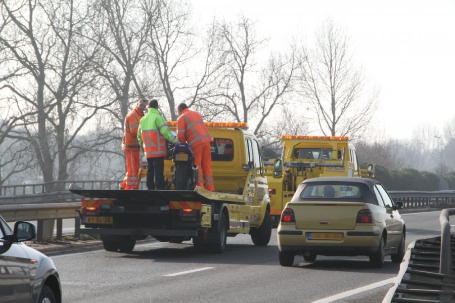 Ongeval Motor A44 R 14,6 Oegstgeest